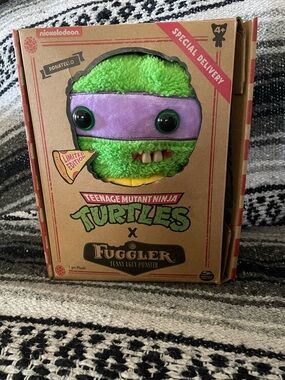 Teenage Mutant Ninja Turtles x Fuggler Donatello Plush - Green & Purple